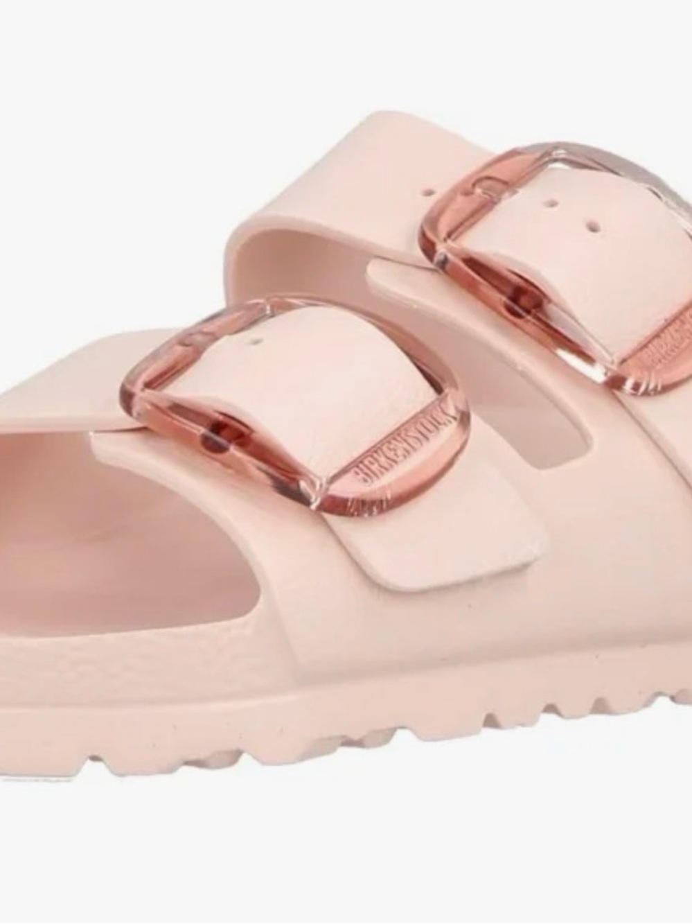 Birkenstock Light Rose Dual-Buckle Slide Sandal